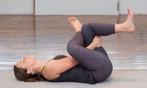 足のストレッチ